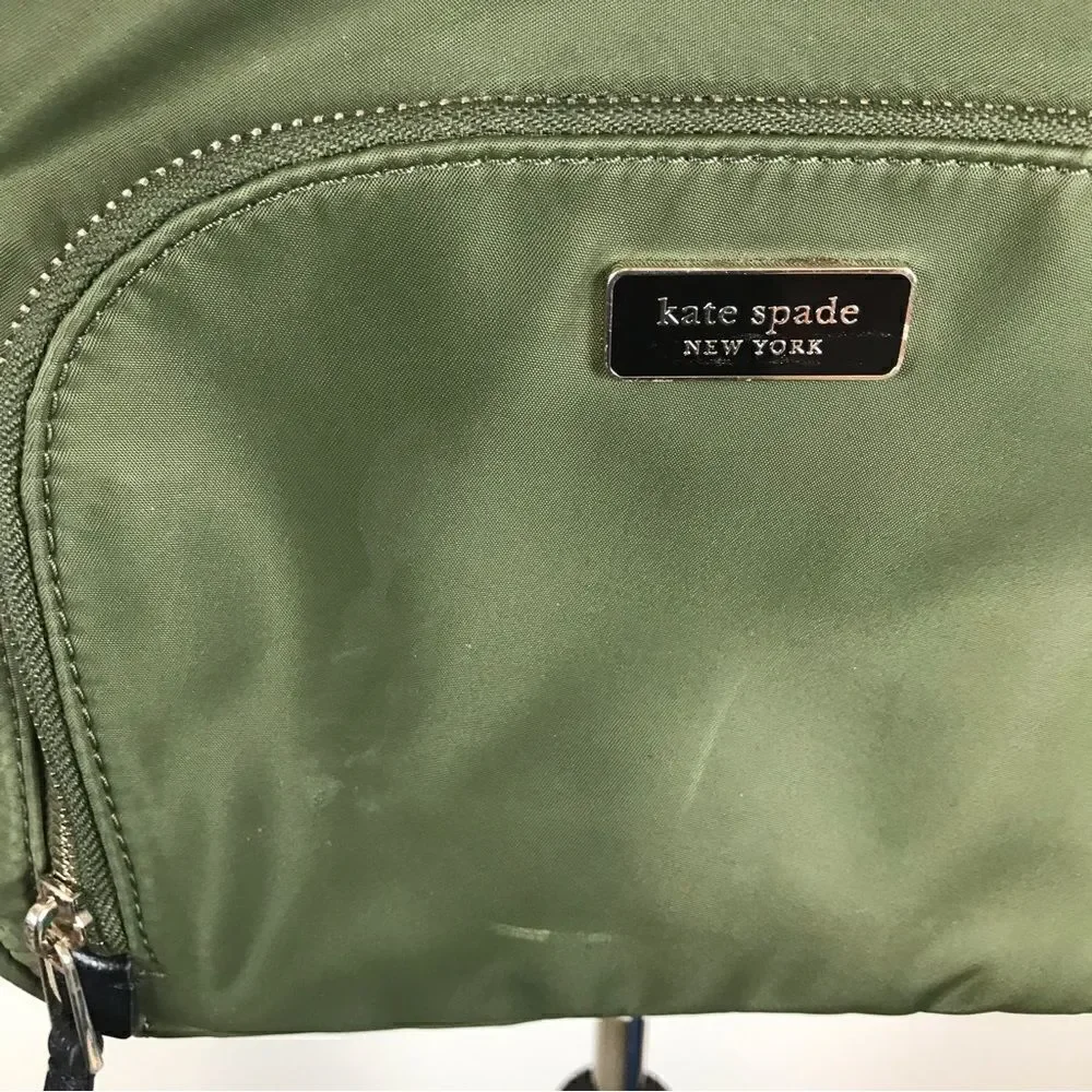 Kate Spade‎ New York Dawn sapling green nylon medium size backpack